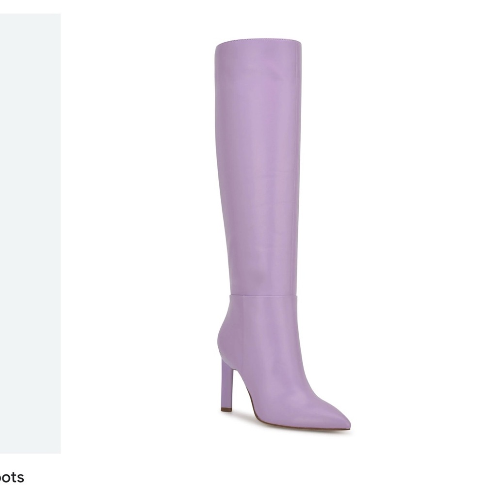 Nine West Lavender Knee-High Boots